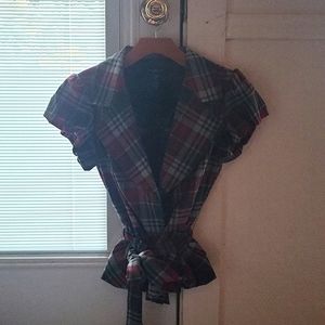 Arden B Short Sleeve Jacket and Matching Corset